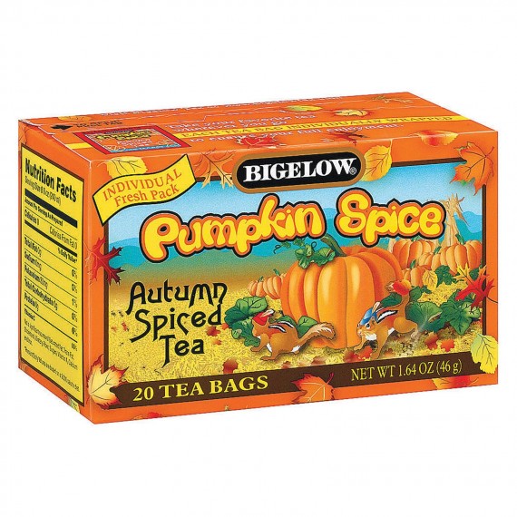 Bigelow Tea Pumpkin Spice Black Tea - Case Of 6 - 20 Bags