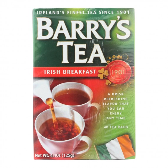 Barry's Tea Irish Tea - Irish Breakfast - Case Of 12 - 40 Bags