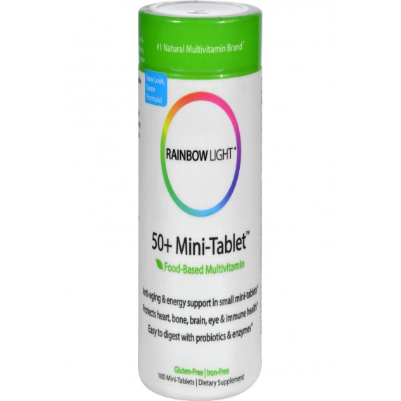 Rainbow Light 50 Plus Mini-tab Age-defense Formula - 180 Tablets