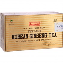 Superior Instant Korean Ginseng Tea - 30 Tea Bags