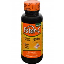 American Health Ester-c - 500 Mg - 120 Capsules