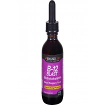 Bricker Labs B-12 Blast - Methylcobalamin - Natural Raspberry - 2 Oz