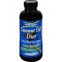 Health Support Coconut Oil Diet - 180 Softgel Capsules