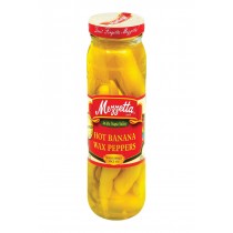 Mezzetta Peppers Hot Banana Wax - Case Of 6 - 16 Oz.