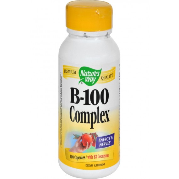 Nature's Way Vitamin B-100 Complex - 100 Capsules