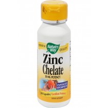 Nature's Way Zinc Chelate - 30 Mg - 100 Capsules