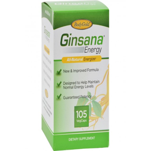 Pharmatron Alan James Ginsana Energy - 105 Softgels