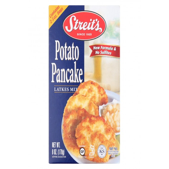 Streit's Pancake Mix - Potato - Case Of 12 - 6 Oz. - The ...