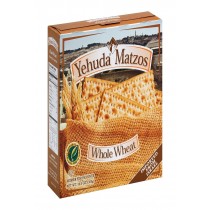 Yehuda Matzo Whole Wheat - Passover - Case Of 24 - 10.5 Oz