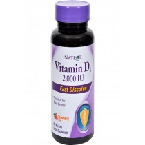 Natrol Vitamin D3 Wild Cherry - 2000 Iu - 90 Mini Tablets