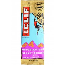 Clif Bar - Organic Chocolate Chip Peanut Butter Crunch - Case Of 12 - 2.4 Oz