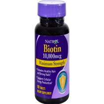 Natrol Biotin - 10000 Mcg - 100 Tablets