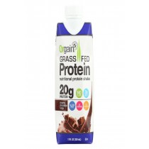 Orgain Organic Protein Shakes - Creamy Chocolate Fudge - Case Of 12 - 11 Fl Oz.