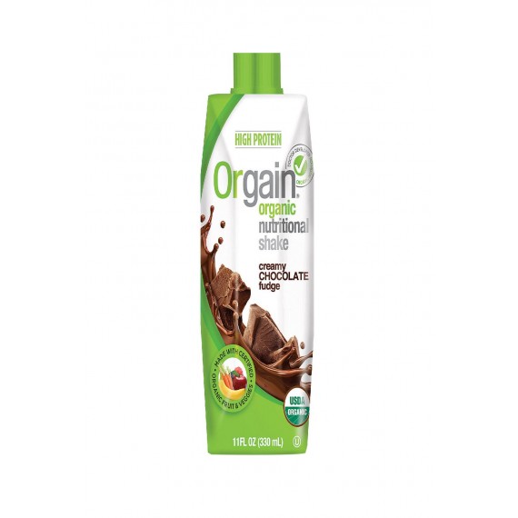 Orgain Organic Nutritional Shakes - Creamy Chocolate Fudge - 11 Fl Oz.