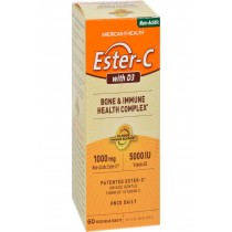 American Health Ester-c With D3 Bone And Immune Health Complex - 60 Tablets