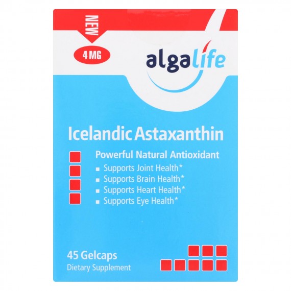 Algalife Usa Icelandic Astaxanthin 4mg - 45 Count