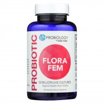 Belle And Bella - Probiotic Flora Fem - 60 Capsules