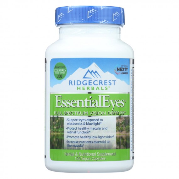 Ridgecrest Herbals - Essential Eyes - 120 Vegetarian Capsules