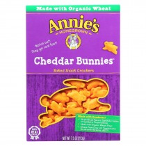 Annie's Homegrown - Snack Crackr Ched Bun - Case Of 12-7.5 Oz.