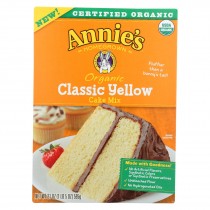 Annie's Homegrown - Mix Cake Yellow - Case Of 8-21 Oz.