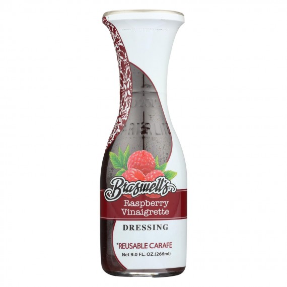 Braswell's - Dressing - Raspberry Vinaigrette - Case Of 6 - 9 Fl Oz.