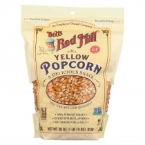 Bob's Red Mill - Popcorn - Yellow - Case Of 4 - 30 Oz.