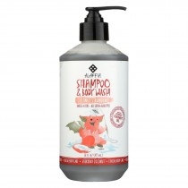 Alaffia - Everyday Shampoo And Body Wash - Coconut Strawberry - 16 Fl Oz.