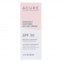 Acure - Spf 30 Day Cream - Seriously Soothing - 1.7 Fl Oz.