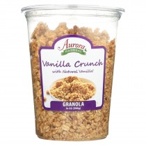 Aurora Natural Products - Vanilla Crunch Granola - Case Of 12 - 14 Oz.