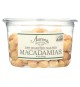 Aurora Natural Products - Dry Roasted Salted Macadamias - Case Of 12 - 8 Oz.