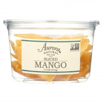 Aurora Natural Products - Sliced Mango - Case Of 12 - 7.5 Oz.