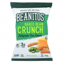 Beanitos - Baked Bean Crunch - Jalapeno Con Queso - Case Of 6 - 4.5 Oz.