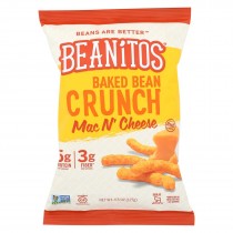 Beanitos - Baked Bean Crunch - Mac N' Cheese - Case Of 6 - 4.5 Oz.