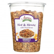 Aurora Natural Products - Nuts And Honey Granola - Case Of 12 - 15.5 Oz.