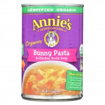 Annie's Homegrown - Soup - Bunny Pasta And Chicken Broth Soup - Case Of 8 - 14 Oz.