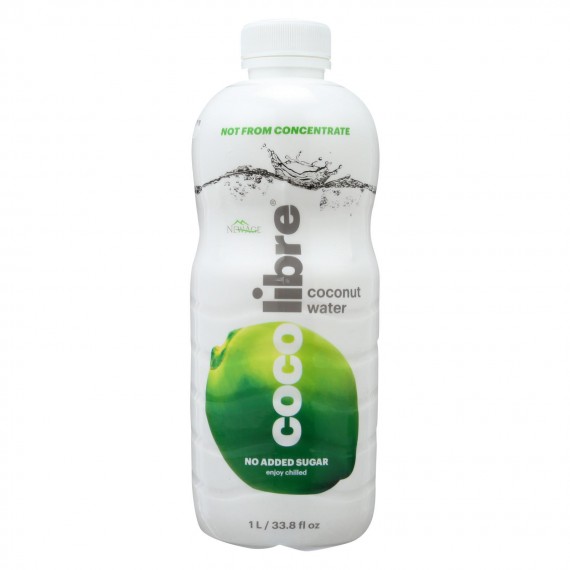 Coco Libre - Pure Coconut Water - Case Of 12 - 33.8 Fl Oz.