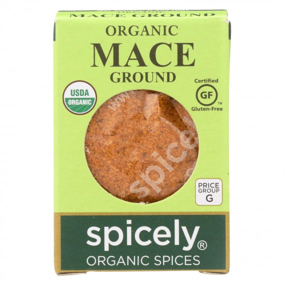 Spicely Organics Organic Mace Ground Case Of 6 0.3 Oz. The
