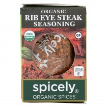 Spicely Organics - Organic Steak Seasoning - Case Of 6 - 0.6 Oz.