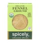 Spicely Organics - Organic Fennel - Ground - Case Of 6 - 0.5 Oz.