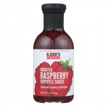 Bronco Bob's - Chipotle Sauce - Roasted Raspberry - Case Of 6 - 15.75 Fl Oz.