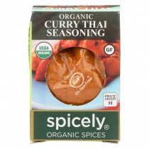 Spicely Organics - Organic Curry - Thai - Case Of 6 - 0.45 Oz.