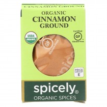 Spicely Organics - Organic Cinnamon - Ground - Case Of 6 - 0.45 Oz.