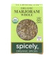 Spicely Organics - Organic Marjoram - Whole - Case Of 6 - 0.1 Oz.