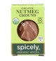 Spicely Organics - Organic Nutmeg - Ground - Case Of 6 - 0.4 Oz.