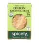 Spicely Organics - Organic Onion Granulates - Case Of 6 - 0.4 Oz.