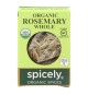 Spicely Organics - Organic Rosemary - Whole - Case Of 6 - 0.2 Oz.