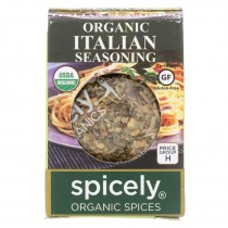Spicely Organics - Organic Italian Seasoning - Case Of 6 - 0.1 Oz.