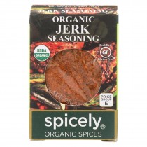Spicely Organics - Organic Jerk Seasoning - Case Of 6 - 0.45 Oz.