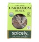 Spicely Organics - Organic Cardamom Pods - Black - Case Of 6 - 0.2 Oz.