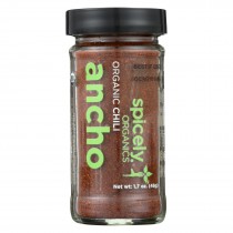 Spicely Organics - Organic Org Chili Ancho Ground - Case Of 3 - 1.7 Oz.